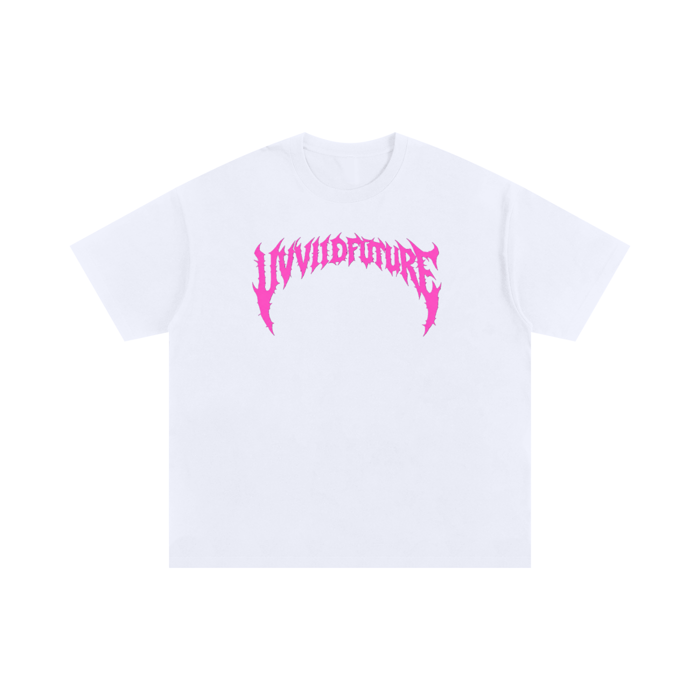 pink print vivid future tee