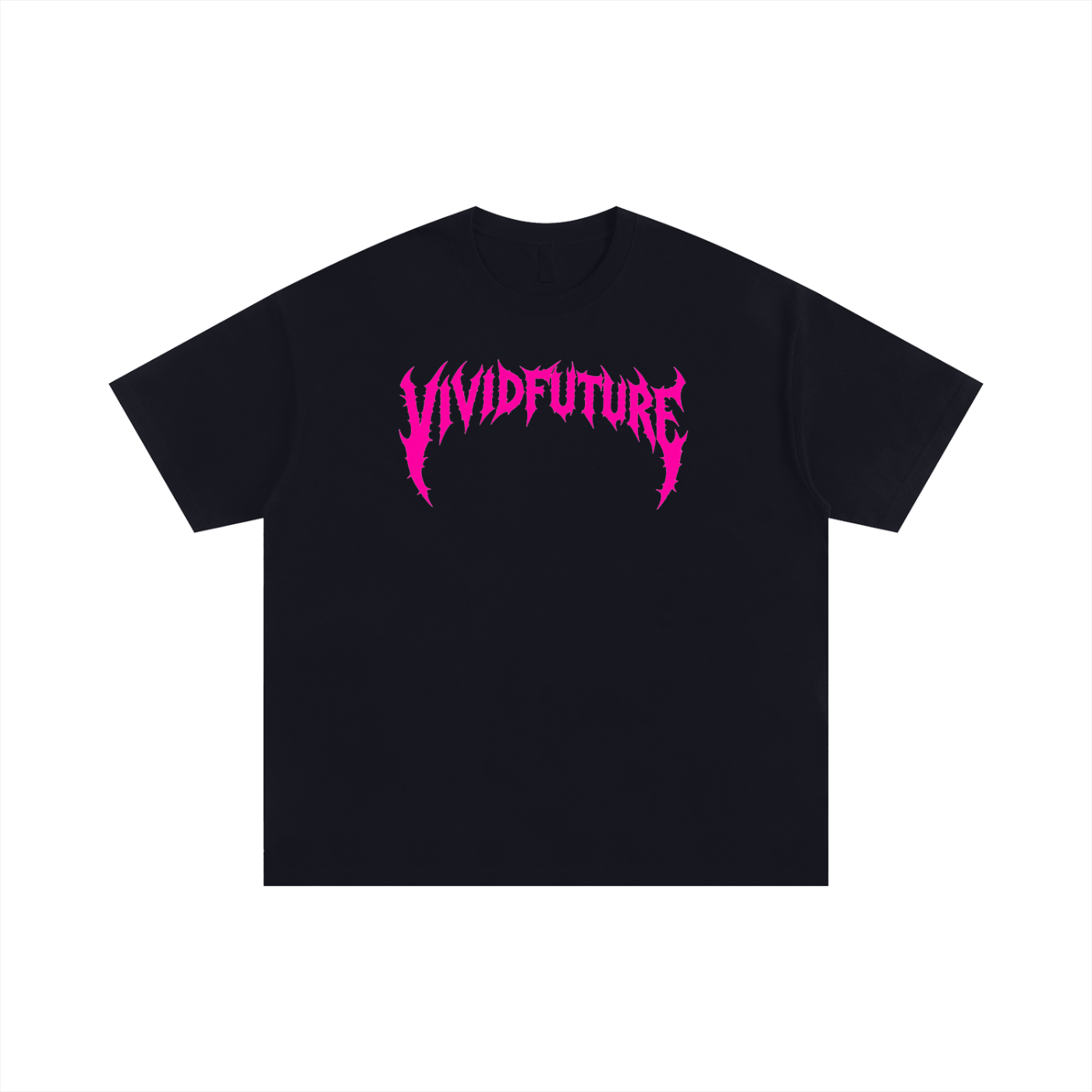 pink print vivid future tee