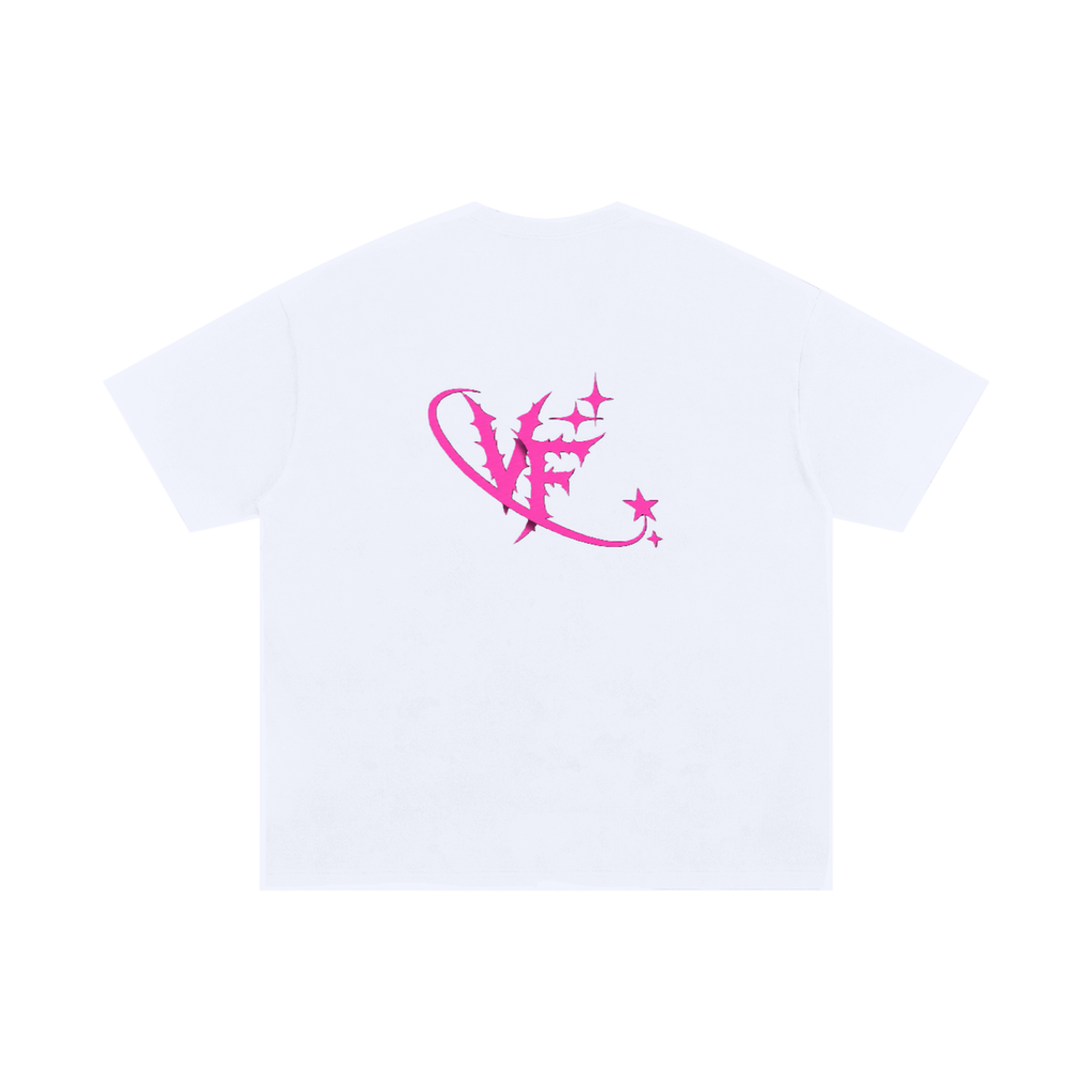 pink print vivid future tee