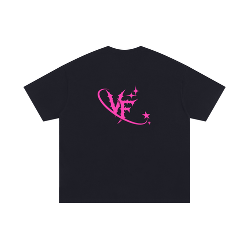 pink print vivid future tee